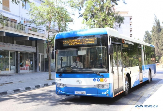 155 chiếc xe buýt dài King bắt đầu phục vụ giao thông công cộng ở Cyprus
