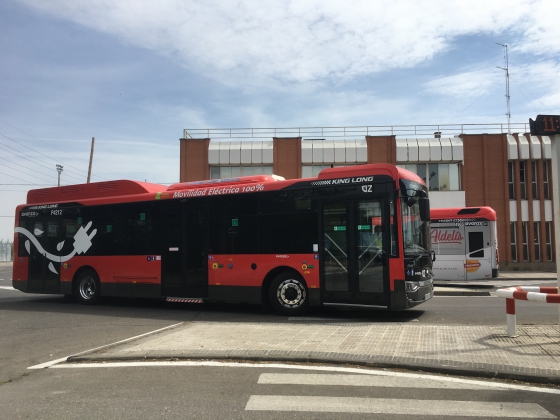 King long xe buýt điện thuần túy thành phố tấn công vào thị trường Tây Ban Nha
