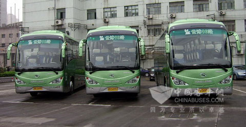 Xe buýt Kinglong tích cực chuẩn bị cho World Expo