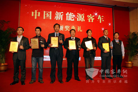 Kinglong giành được đóng góp lớn cho giải thưởng xe buýt năng lượng mới