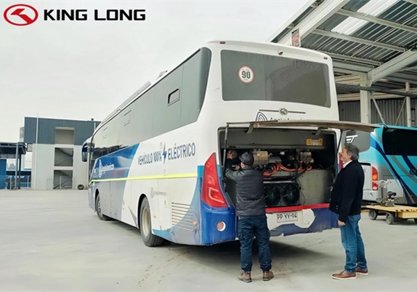Xe buýt năng lượng mới của Trung Quốc ở 