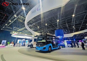 Xe buýt tự hành King Long XMQ6601AGBEV đã giành chức vô địch Thử thách thế giới Dubai năm 2023 về phương tiện giao thông tự lái